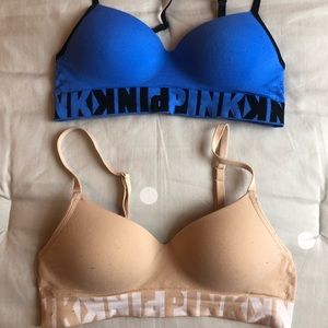 PINK bras!